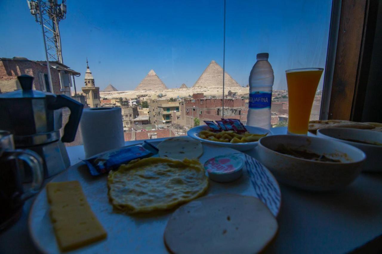 Imhotep Pyramids View Inn Kafrat al Jabal Exterior photo
